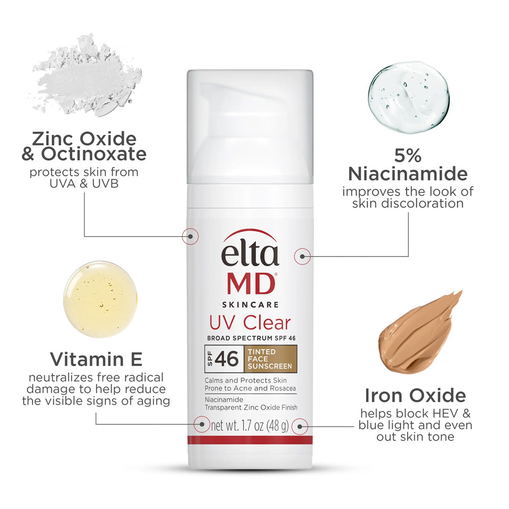 EltaMD® UV Clear Tinted Broad-Spectrum SPF 46